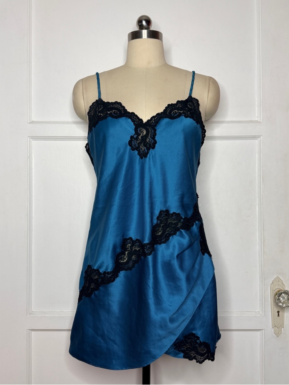 Victoria’s Secret blue slip dress